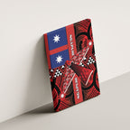 Aotearoa Iwi Ngapuhi Canvas Wall Art Tuhoronuku Kite United Tribes Flag Maori Pattern