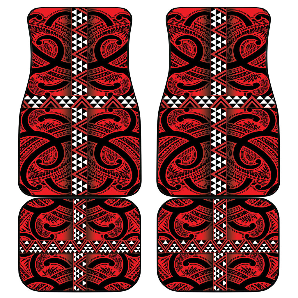 Aotearoa Iwi Ngapuhi Car Mats Tuhoronuku Kite United Tribes Flag Maori Pattern