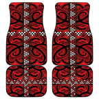 Aotearoa Iwi Ngapuhi Car Mats Tuhoronuku Kite United Tribes Flag Maori Pattern