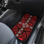 Aotearoa Iwi Ngapuhi Car Mats Tuhoronuku Kite United Tribes Flag Maori Pattern