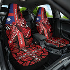 Aotearoa Iwi Ngapuhi Car Seat Cover Tuhoronuku Kite United Tribes Flag Maori Pattern