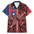 Aotearoa Iwi Ngapuhi Hawaiian Shirt Tuhoronuku Kite United Tribes Flag Maori Pattern