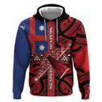 Aotearoa Iwi Ngapuhi Hoodie Tuhoronuku Kite United Tribes Flag Maori Pattern