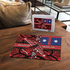 Aotearoa Iwi Ngapuhi Puzzle Tuhoronuku Kite United Tribes Flag Maori Pattern