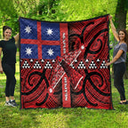 Aotearoa Iwi Ngapuhi Quilt Tuhoronuku Kite United Tribes Flag Maori Pattern