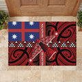 Aotearoa Iwi Ngapuhi Rubber Doormat Tuhoronuku Kite United Tribes Flag Maori Pattern