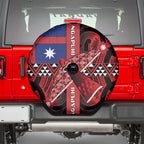Aotearoa Iwi Ngapuhi Spare Tire Cover Tuhoronuku Kite United Tribes Flag Maori Pattern