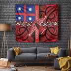 Aotearoa Iwi Ngapuhi Tapestry Tuhoronuku Kite United Tribes Flag Maori Pattern