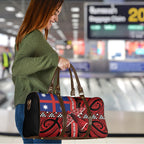 Aotearoa Iwi Ngapuhi Travel Bag Tuhoronuku Kite United Tribes Flag Maori Pattern