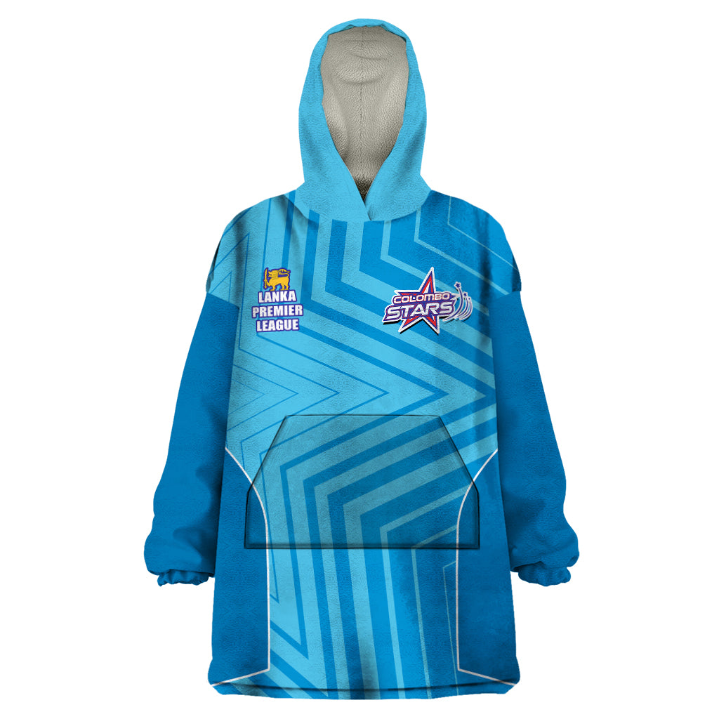 custom-colombo-star-cricket-wearable-blanket-hoodie-lanka-league-2023