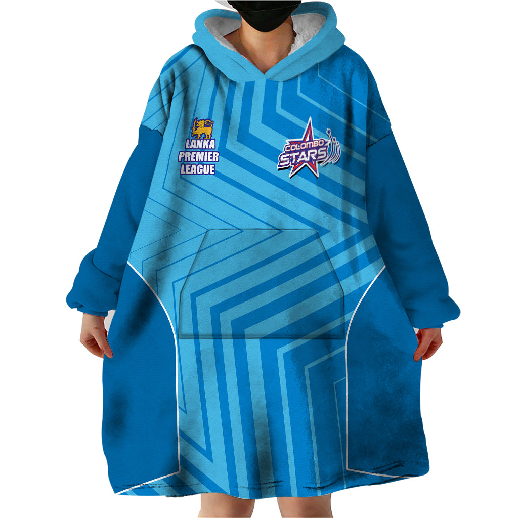 custom-colombo-star-cricket-wearable-blanket-hoodie-lanka-league-2023