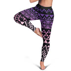 Maori Niho Taniwha Te Wheiao Leggings Waiporoporo - Aussie Hoodie