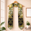 Matariki New Zealand Graduation Stole NZ Niho Taniwha Maori New Year Yellow Galaxy