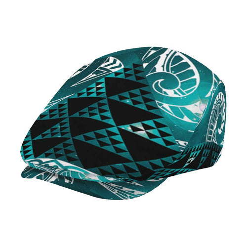 Matariki New Zealand Jeff Hat NZ Niho Taniwha Maori New Year Cyan Galaxy
