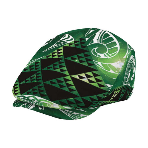 Matariki New Zealand Jeff Hat NZ Niho Taniwha Maori New Year Green Galaxy