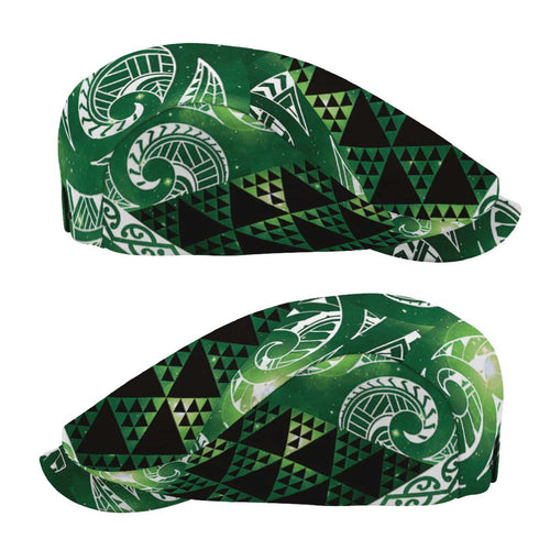 Matariki New Zealand Jeff Hat NZ Niho Taniwha Maori New Year Green Galaxy