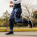 Matariki New Zealand Jogger Pants NZ Niho Taniwha Maori New Year Blue Galaxy