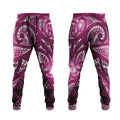 Matariki New Zealand Jogger Pants NZ Niho Taniwha Maori New Year Pink Galaxy