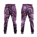 Matariki New Zealand Jogger Pants NZ Niho Taniwha Maori New Year Purple Galaxy