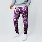 Matariki New Zealand Jogger Pants NZ Niho Taniwha Maori New Year Purple Galaxy