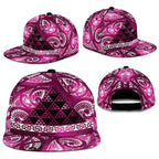 Matariki New Zealand Snapback Cap NZ Niho Taniwha Maori New Year Pink Galaxy