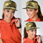 Matariki New Zealand Snapback Cap NZ Niho Taniwha Maori New Year Yellow Galaxy
