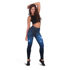 Matariki Te Tau Hou Māori Leggings New Zealand Starry Sky LT7