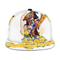 Melbourne Cup Australia Snapback Cap Horse Racing Horseshoe Mix Yellow Roses - Aussie Hoodie