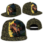 Melbourne Horse Racing Snapback Cap Yellow Roses - Ready Set Gallop - Aussie Hoodie