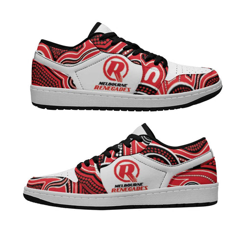 Melbourne Renegades 2026 Cricket Low Sneakers Aboriginal Art