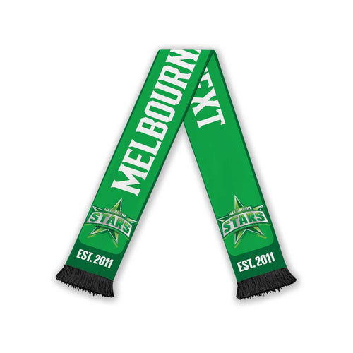 Melbourne Stars Cricket Personalised Ruffneck Scarf 2026 Go Champions