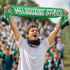 Melbourne Stars Cricket Personalised Ruffneck Scarf 2026 Go Champions