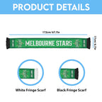 Melbourne Stars Cricket Personalised Ruffneck Scarf 2026 Go Champions