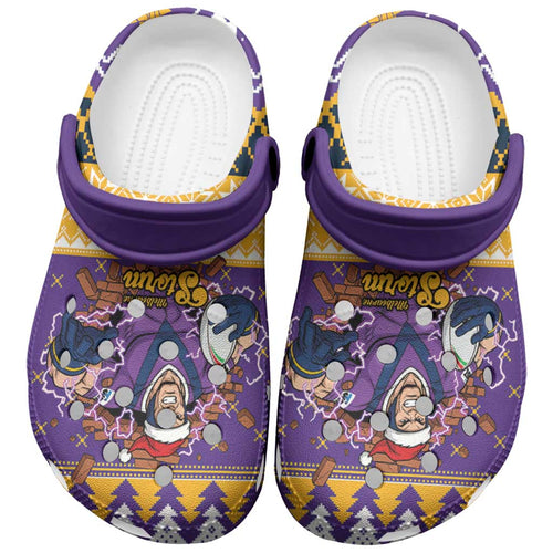 Melbourne Thunderbolt Santa Clogs Shoes Christmas Rugby League Spirit - Aussie Hoodie