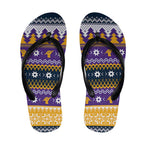 Melbourne Thunderbolt Santa Flip Flops Christmas Rugby League Spirit - Aussie Hoodie