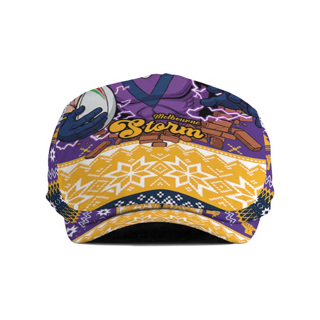 Melbourne Thunderbolt Santa Jeff Hat Christmas Rugby League Spirit - Aussie Hoodie