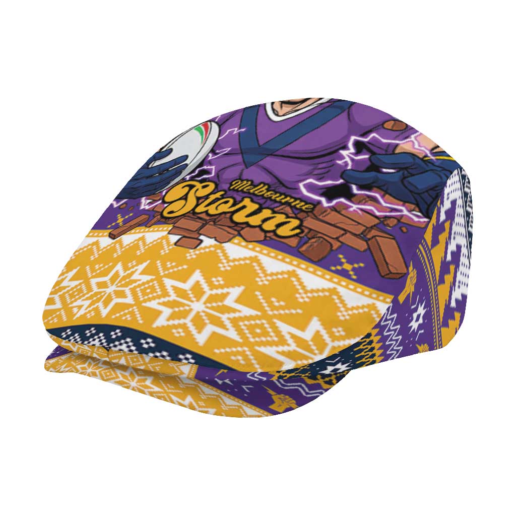 Melbourne Thunderbolt Santa Jeff Hat Christmas Rugby League Spirit - Aussie Hoodie