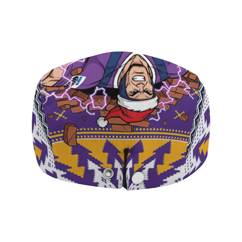 Melbourne Thunderbolt Santa Jeff Hat Christmas Rugby League Spirit - Aussie Hoodie
