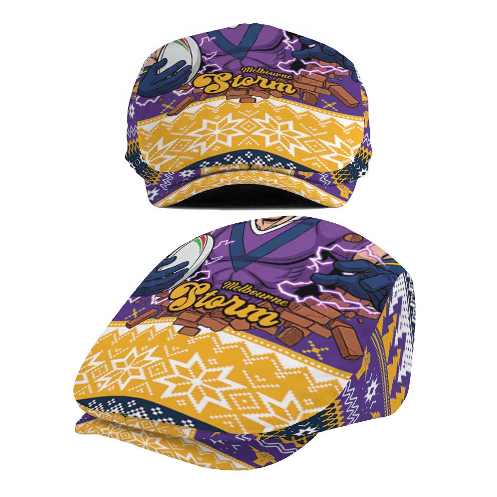 Melbourne Thunderbolt Santa Jeff Hat Christmas Rugby League Spirit - Aussie Hoodie