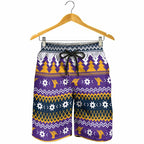 Melbourne Thunderbolt Santa Shorts for Men Christmas Rugby League Spirit - Aussie Hoodie