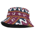 Merry Eagle Roar Bucket Hat Christmas Rugby League Spirit - Aussie Hoodie