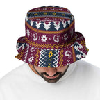 Merry Eagle Roar Bucket Hat Christmas Rugby League Spirit - Aussie Hoodie
