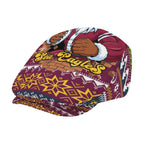 Merry Eagle Roar Jeff Hat Christmas Rugby League Spirit - Aussie Hoodie