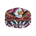 Merry Eagle Roar Jeff Hat Christmas Rugby League Spirit - Aussie Hoodie
