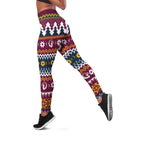 Merry Eagle Roar Leggings Christmas Rugby League Spirit - Aussie Hoodie
