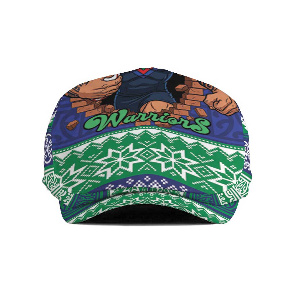 Merry Haka Warriors Jeff Hat Christmas Rugby League Spirit - Aussie Hoodie