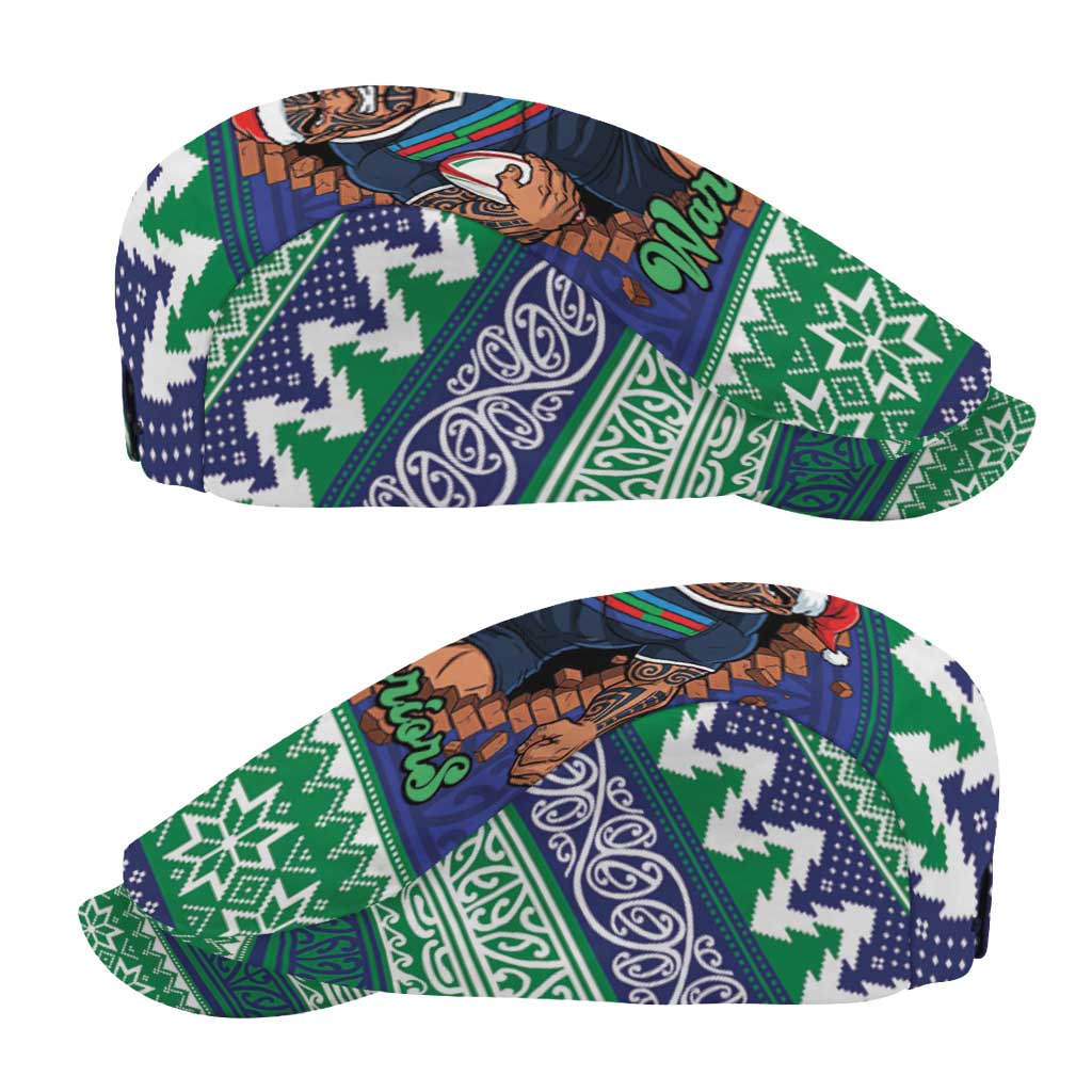 Merry Haka Warriors Jeff Hat Christmas Rugby League Spirit - Aussie Hoodie