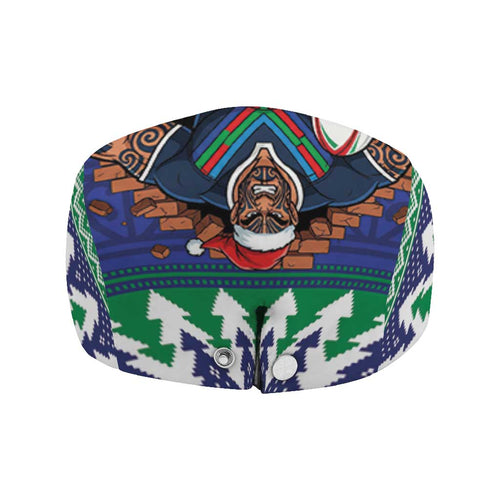 Merry Haka Warriors Jeff Hat Christmas Rugby League Spirit - Aussie Hoodie