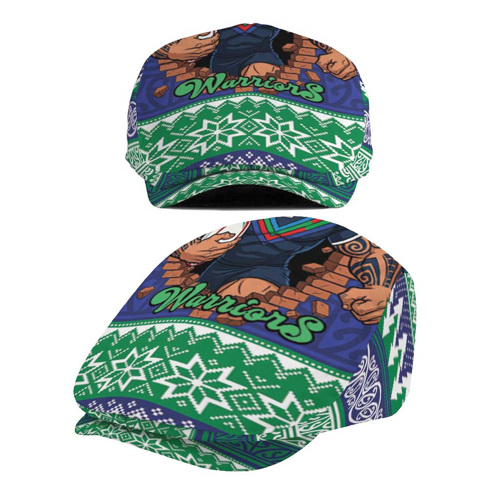 Merry Haka Warriors Jeff Hat Christmas Rugby League Spirit - Aussie Hoodie