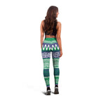 Merry Haka Warriors Leggings Christmas Rugby League Spirit - Aussie Hoodie